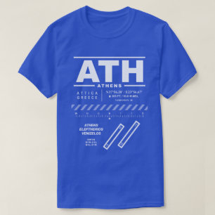 Aten Eleftherios Venizelos flygplats ATH T-Shirt