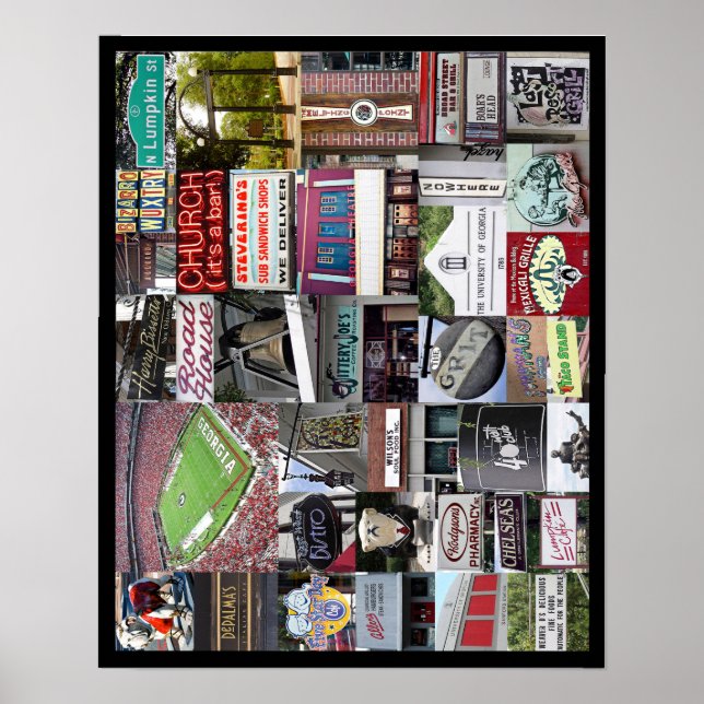 Aten Georgia Poster (Framsidan)