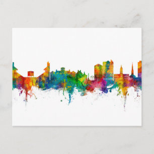 Aten Georgia Skyline Vykort