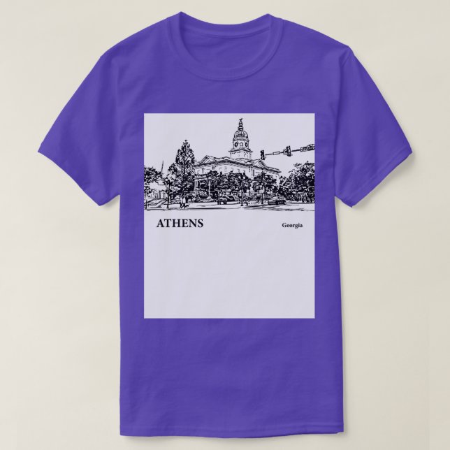Aten Georgia TSrt 4 T Shirt (Design framsida)