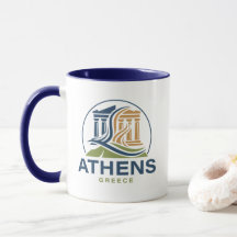 Atén Grekland Akropolis Parthenon