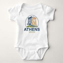 Atén Grekland Akropolis Parthenon T Shirt