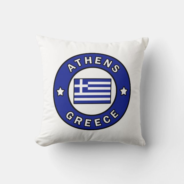 Aten Grekland Kudde (Framsida)