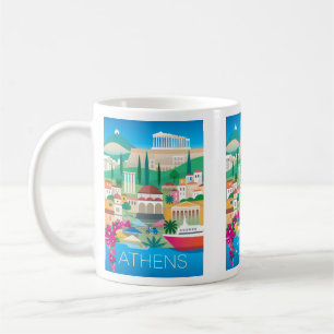 Aten, Grekland Mugg