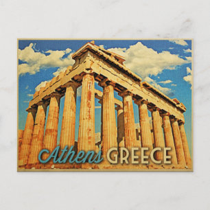 Aten Grekland Parthenon Vykort