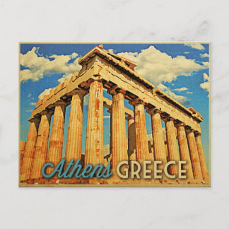 Aten Grekland Parthenon Vykort