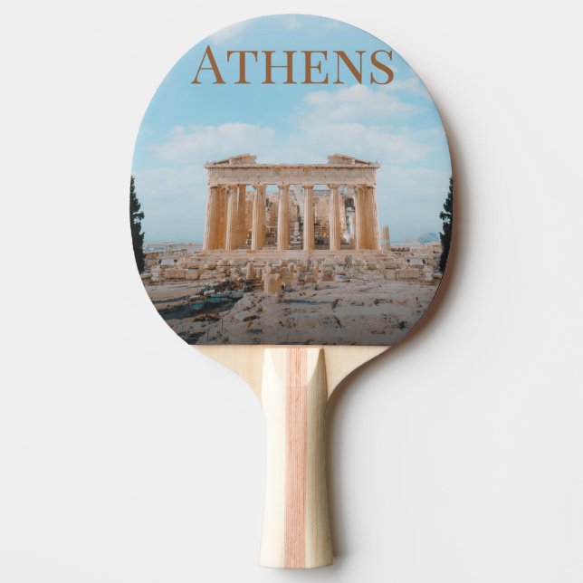 Aten Grekland Pingisracket (Framsidan)