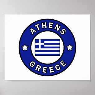 Aten Grekland Poster