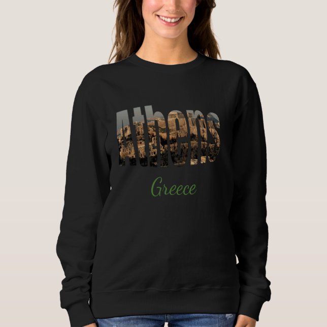 Aten Grekland T Shirt (Framsida)