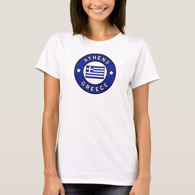 Aten Grekland T-shirt (Framsida)