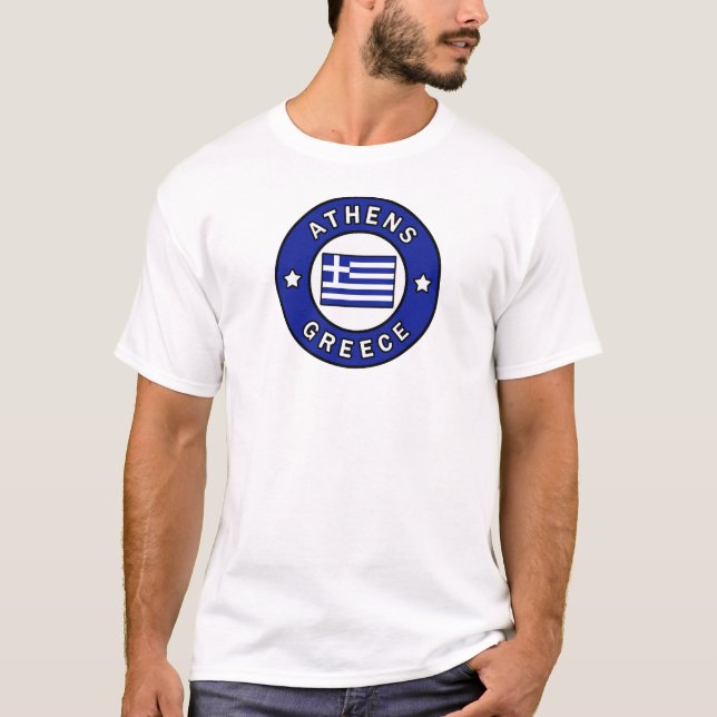 Aten Grekland T-shirt (Framsida)