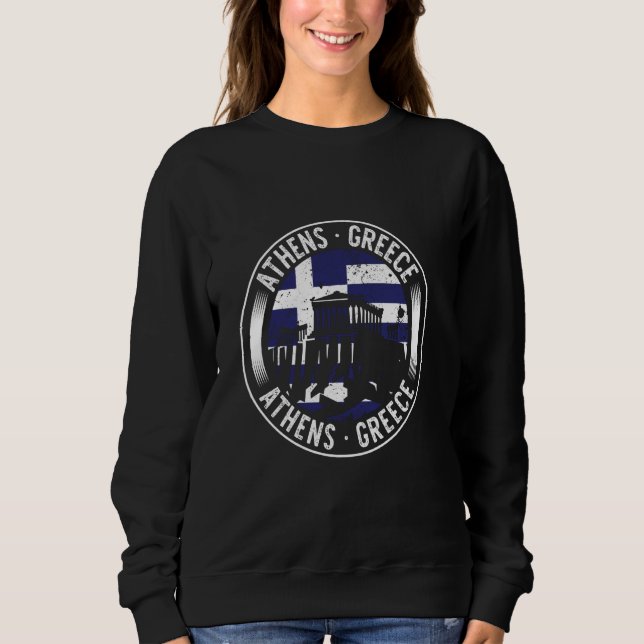 Aten Grekland T Shirt (Framsida)