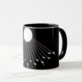Aten Guds symbol kaffe mugg