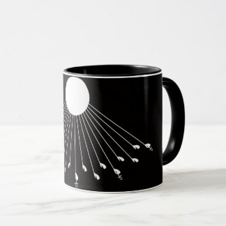 Aten Guds symbol kaffe mugg
