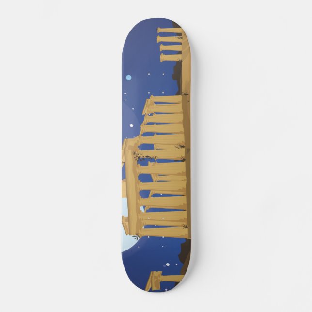 Aten Old School Skateboard Bräda 21,6 Cm (Framsida)