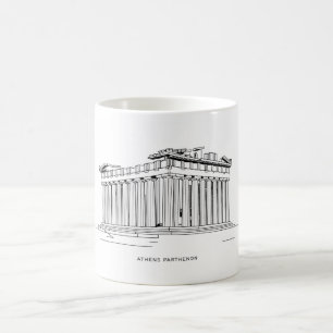 Aten Parthenon 2 Kaffemugg