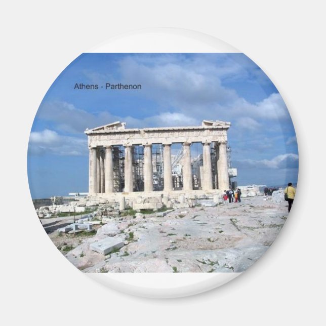 Aten Parthenon Magnet (Framsidan)
