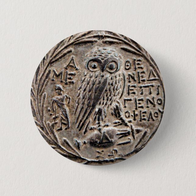 Aten Silver Tetradrachm Knapp (Framsida)