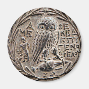 Aten Silver Tetradrachm Magnet