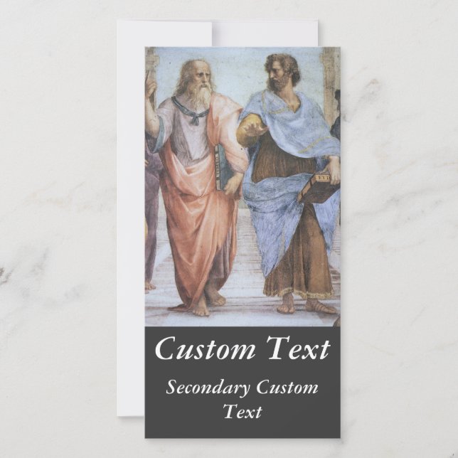 Aten-skolan (detalj - Plato & Aristoteles) (Framsida)