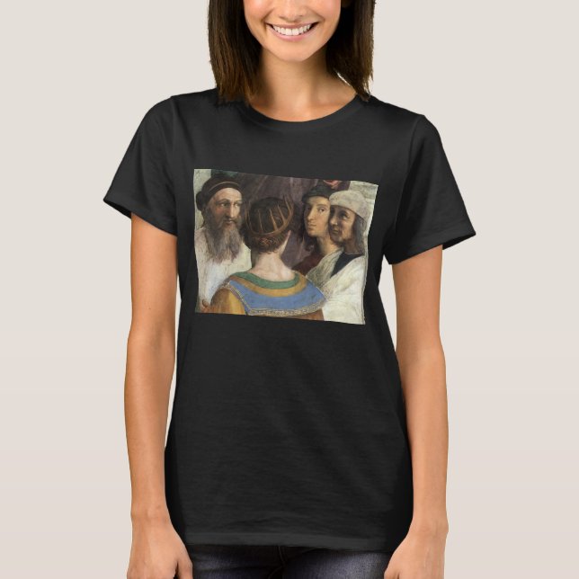 Aten-skolan, Raphael, Vintage Renaissance T Shirt (Framsida)