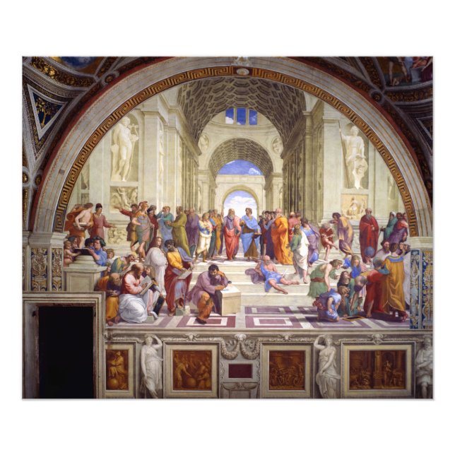 Aten-skolan, Stanza della Segnatura Fototryck (Framsidan)