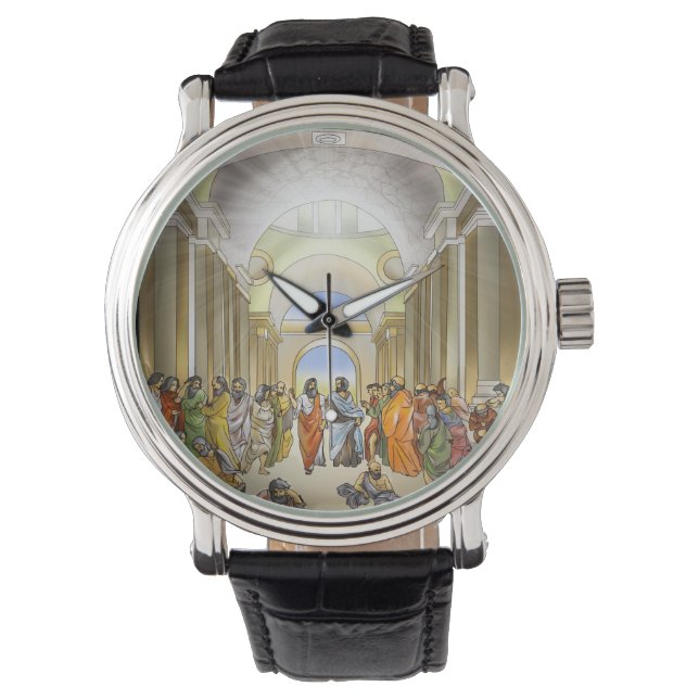 Aten Watch-skolan Armbandsur (Framsida)