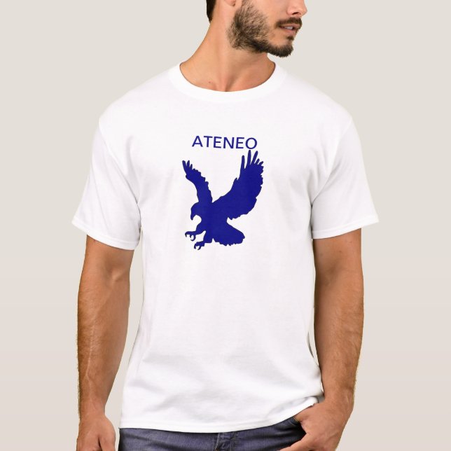 Ateneo blåttörn t-shirt (Framsida)