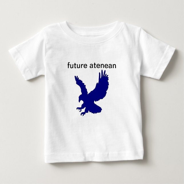 Ateneo blåttörn tee shirt (Framsida)