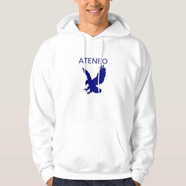 Ateneo Hoodietröja Sweatshirt Med Luva (Framsida)