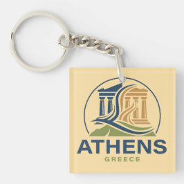 Atens Grekland Akropolis Parthenon