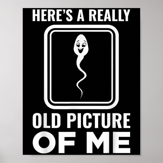 Äter en Verkligen gammal Bild av mitt fantastiska  Poster (Framsidan)
