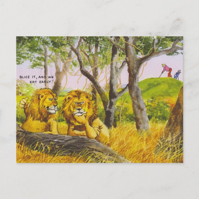 Äter tidigt vykort (Framsida)