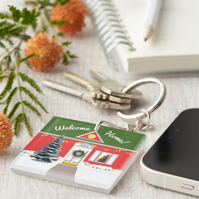 Återaltor Välkommen hem - ny hemnyckelkedja för He (Högra Framsidan)