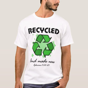 "Återanvänd" skjorta T-shirt