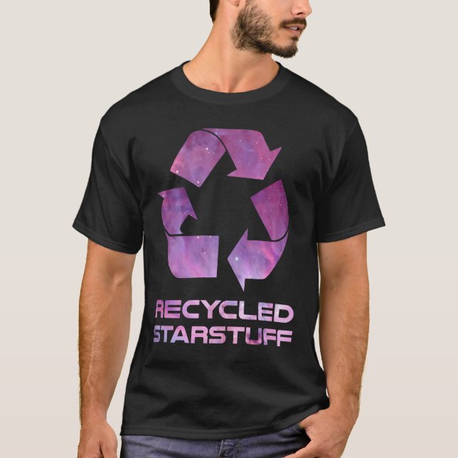 Återanvänd stjärnasaker tee (Framsida)