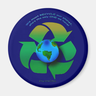 ÅTERANVÄND VÅR PLANETserie Magnet