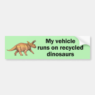 Återanvända Dinosaurs Bildekal