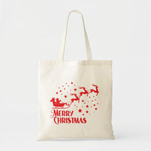 Återanvändbar julklapp - God jul Sant Tygkasse