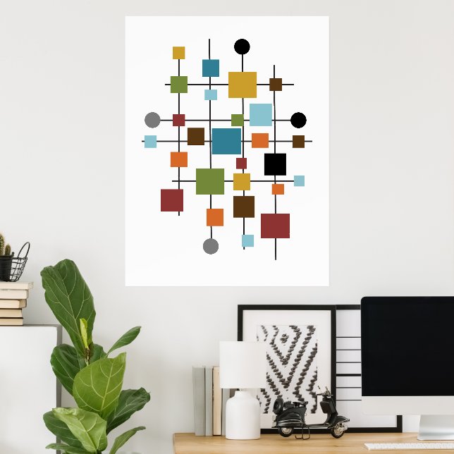 Återanvändbar Matkasse Poster (Hemmakontoret)