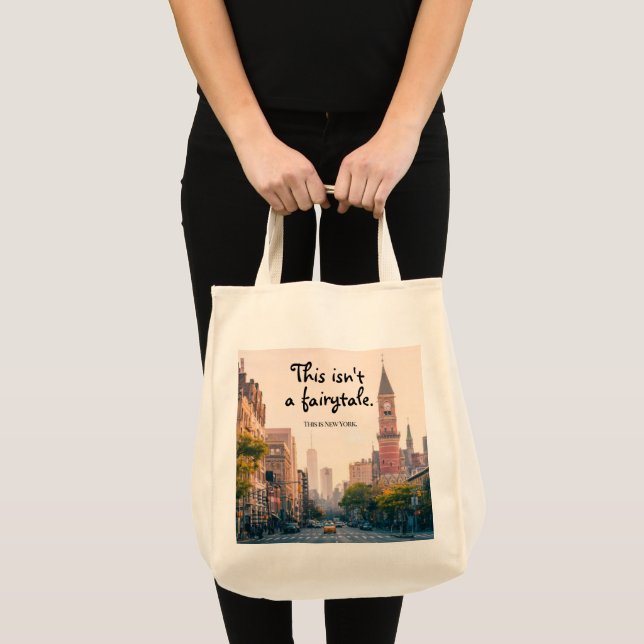 Återanvändbar NYC Livsmedel Tote Bag Tygkasse (Framsida (produkt))