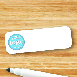 Återanvändbar torr radering av Logotyp för anpassn Namnbricka