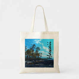 Återanvändbar väska från Big Island Hawaii-handfla