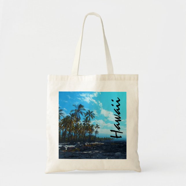 Återanvändbar väska från Big Island Hawaii-handfla (Framsidan)