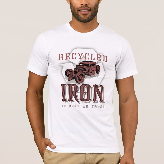 Återanvänt järn t-shirt (Framsida)