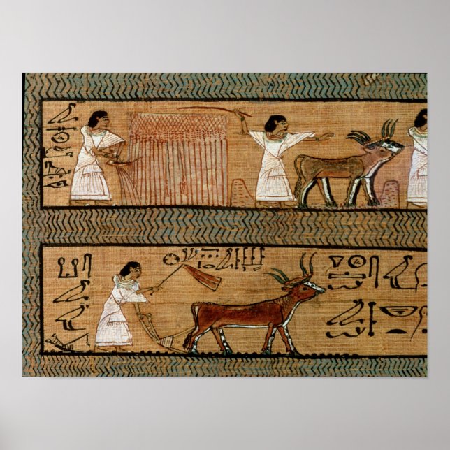 Återapa och plöjning, detaljera en bild poster (Framsidan)