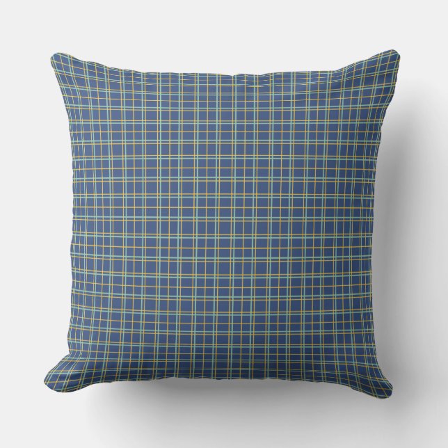 Återbesökte Tartan Pillow Kudde (Framsida)