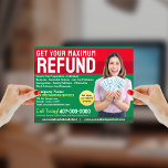 Återbetalning av skatteförberedelser reklamblad<br><div class="desc">Dessa professioneller som ägnar sig åt att ta tag i mallar för skatteförberedelser för anpassade är underbara för det lilla företaget för skatteförberedelser/skatterådgivning.</div>