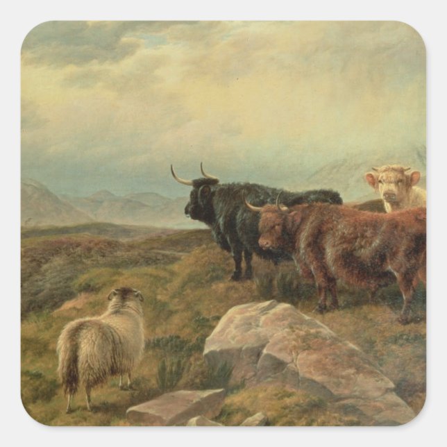 Återbetalning Fyrkantigt Klistermärke (Framsida)