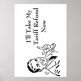Återbetalningscheck för gammal tull poster